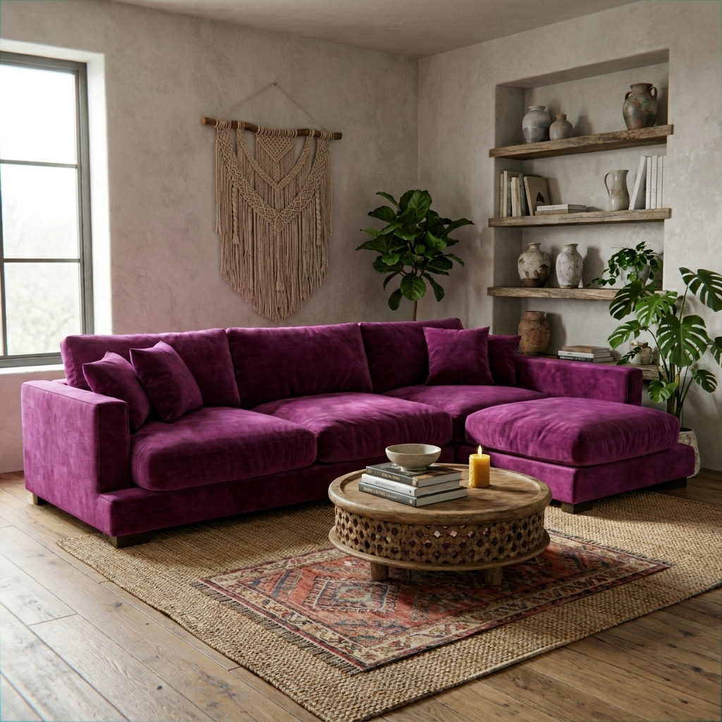 Purble Haze Cloud Chaise Lounge