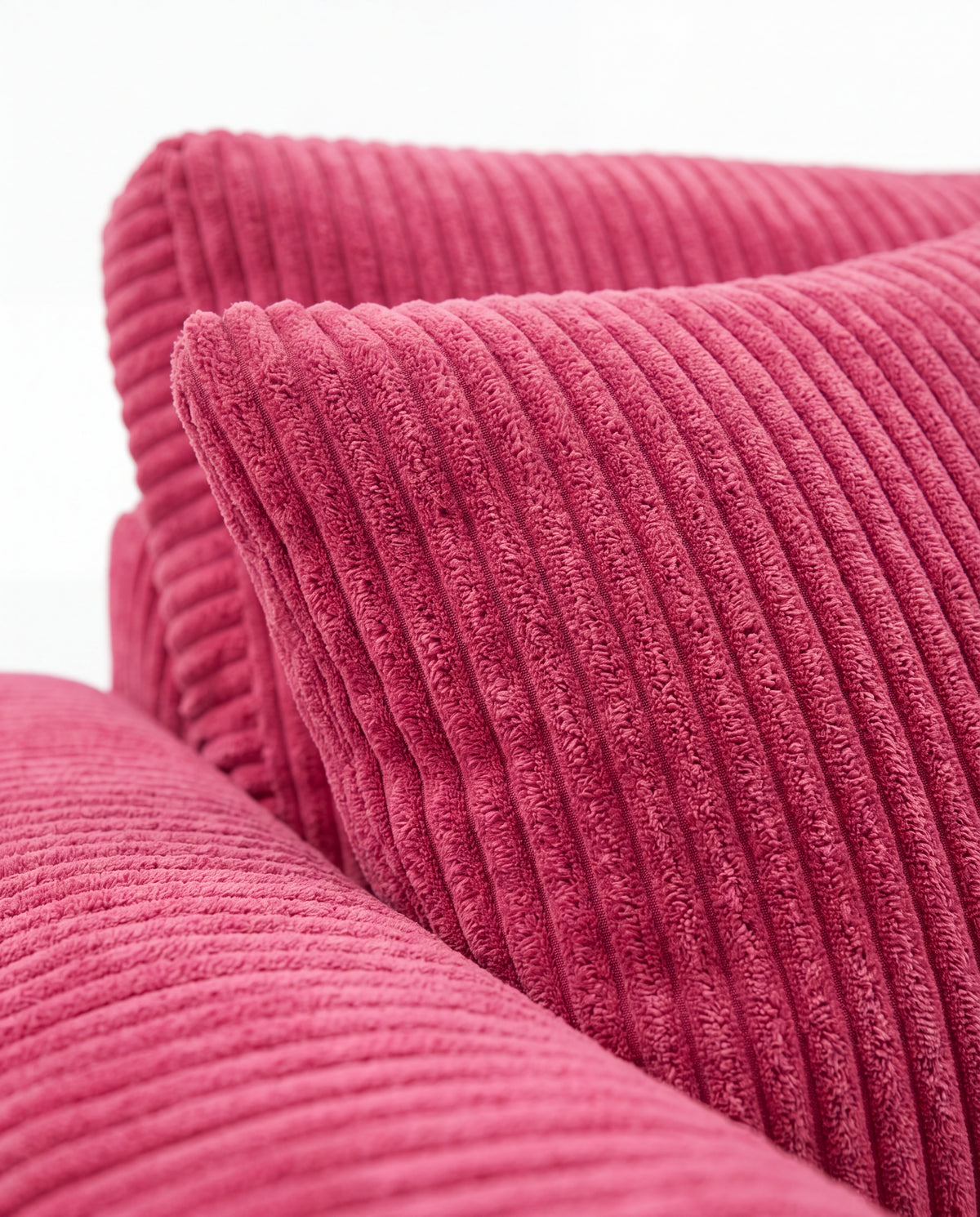 Cloud Chaise Lounge Candy Pink Corduroy