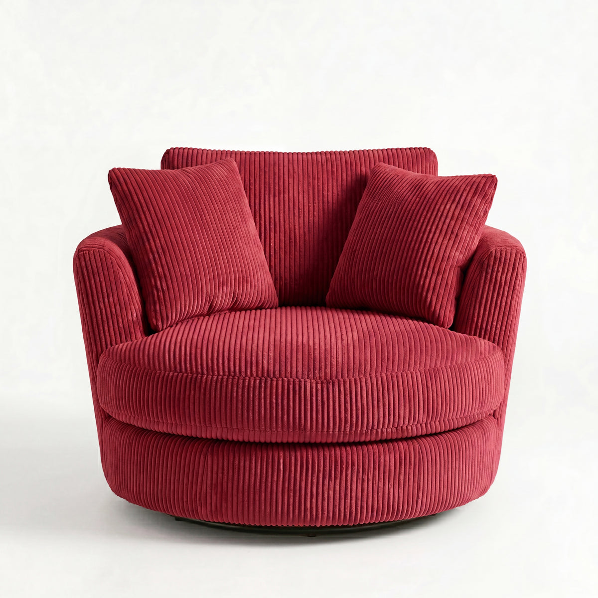 Cuddle Swivel Chair - Samurai Red