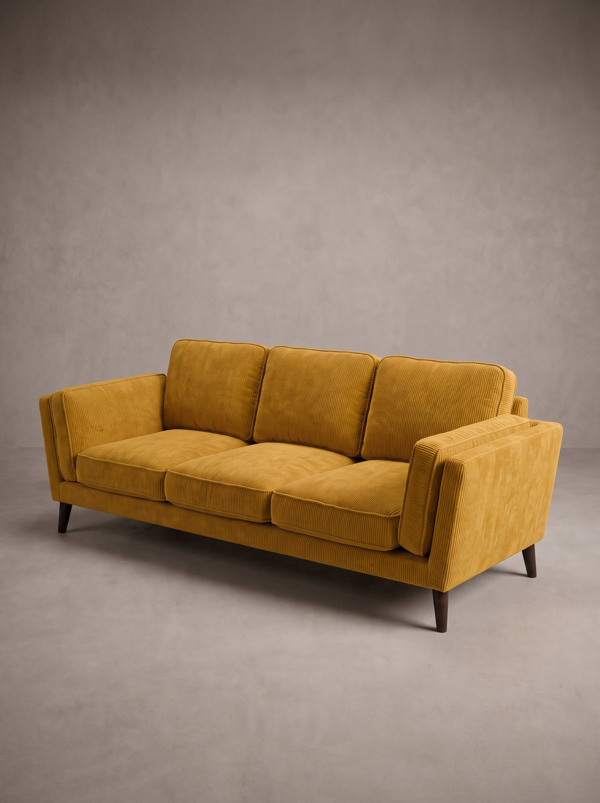 Monroe Sofa - Mustard Corduroy