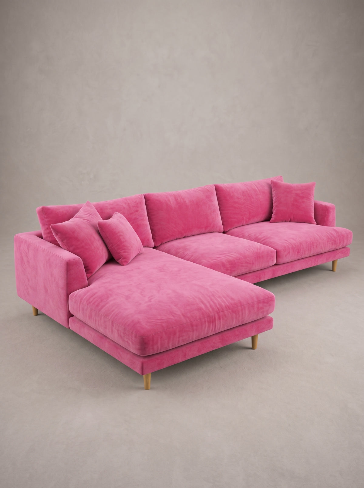 Meadow Chaise Lounge - Barbie Pink