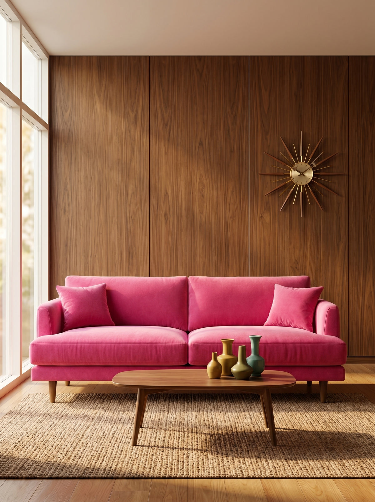 Meadow Sofa Barbie Pink