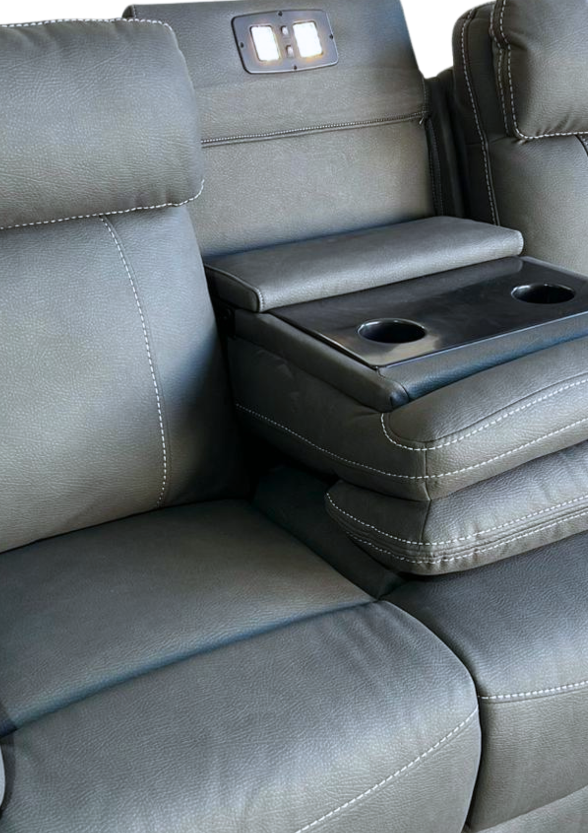 Elite 3 Seater Electric Recliner - View 1 | Vibe Sofas Australia
