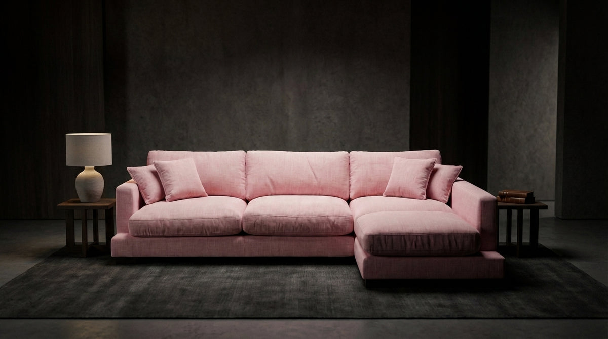 Baby Pink Cloud Chaise Lounge