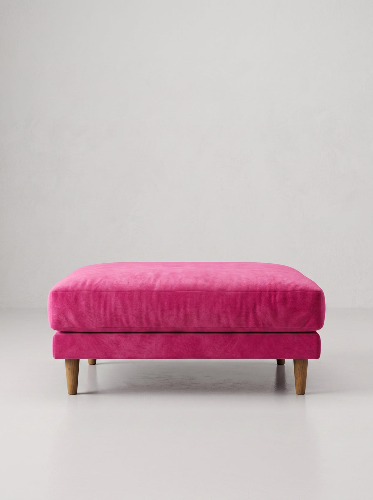 Meadow Ottoman Barbie Pink