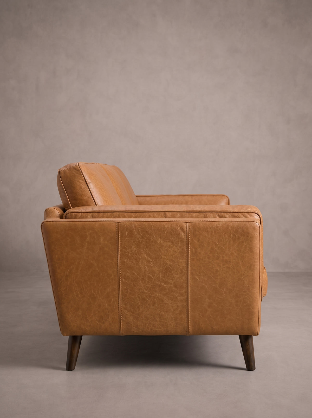 Monroe Sofa - Tan Leather