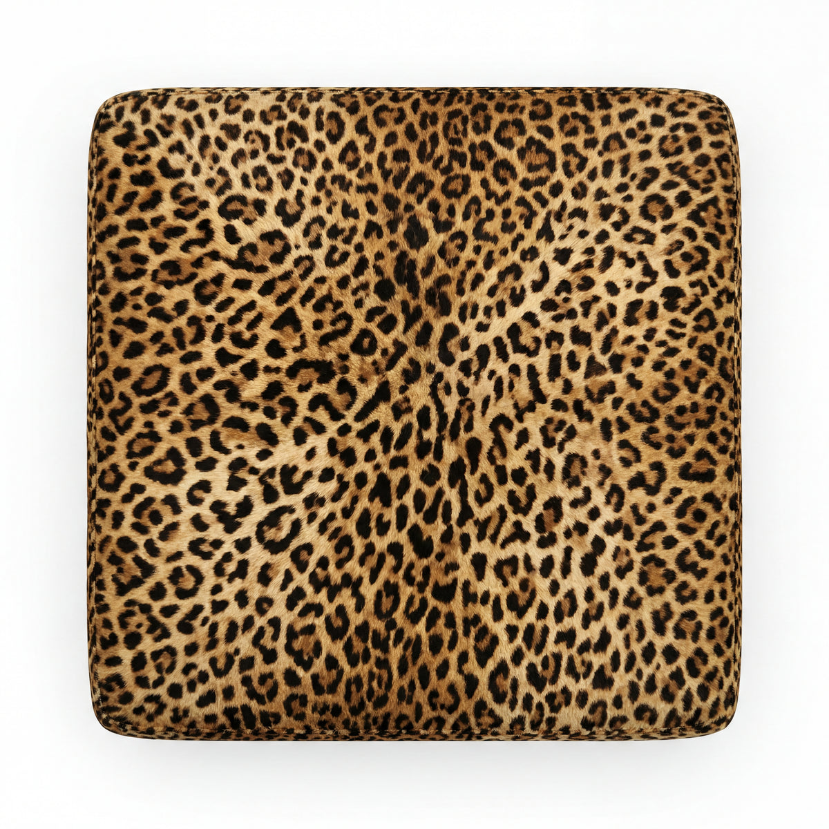 Cloud Ottoman Leopard Print — Lifestyle
