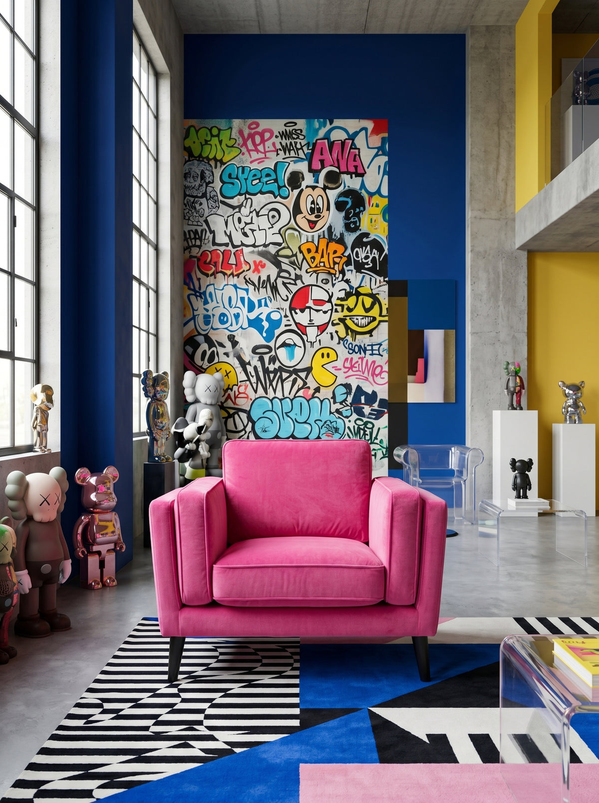 Monroe Barbie Pink Armchair