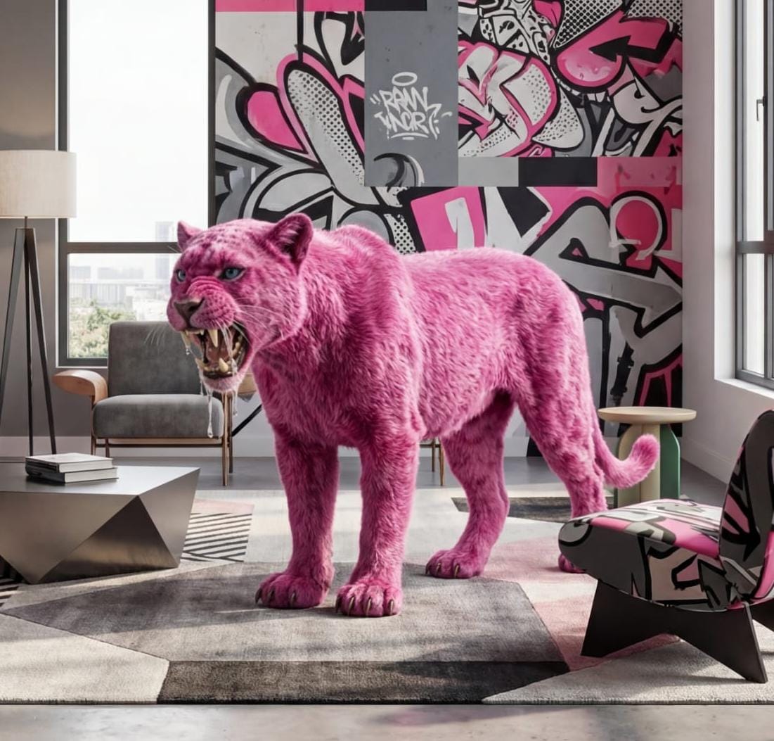 Barbie The Pink Panther - View 5 | Vibe Sofas Australia