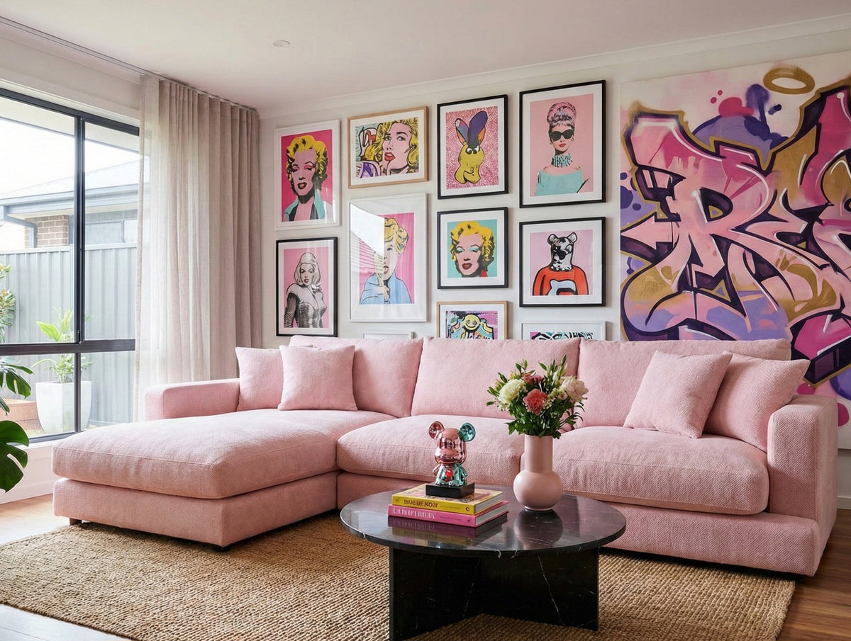 Baby Pink Cloud Chaise Lounge
