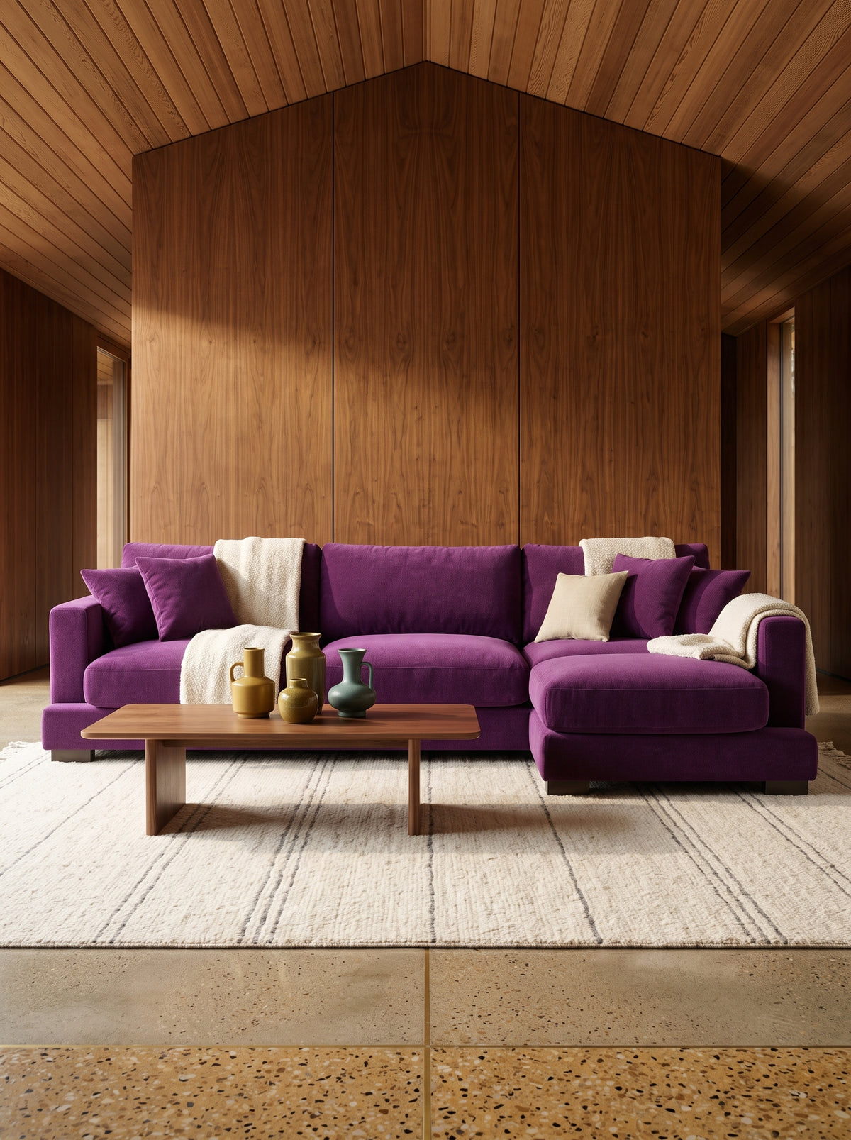 Purple Haze Cloud Chaise Lounge
