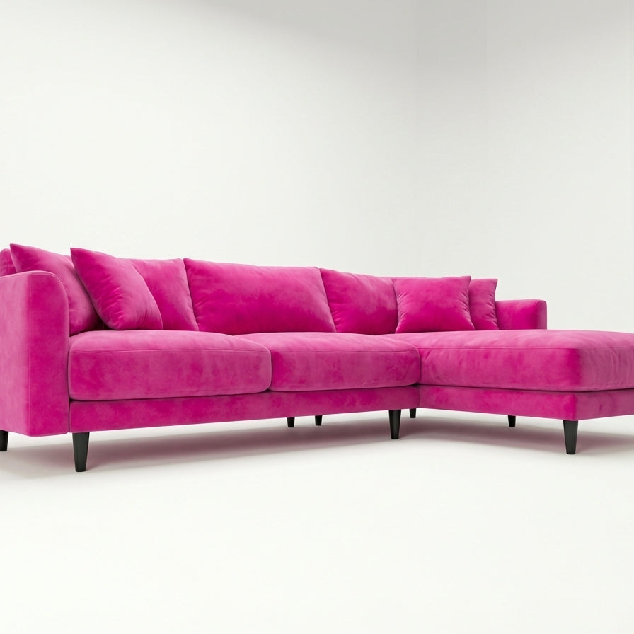 Meadow Chaise Lounge - Barbie Pink
