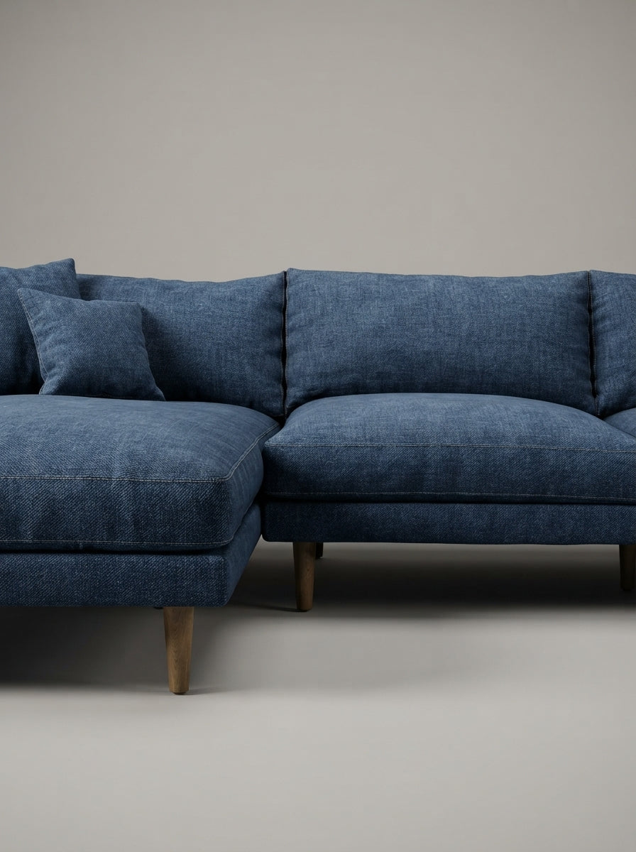 Meadow Chaise Lounge - Denim