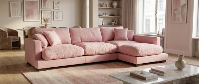 Baby Pink Cloud Chaise Lounge Main Image