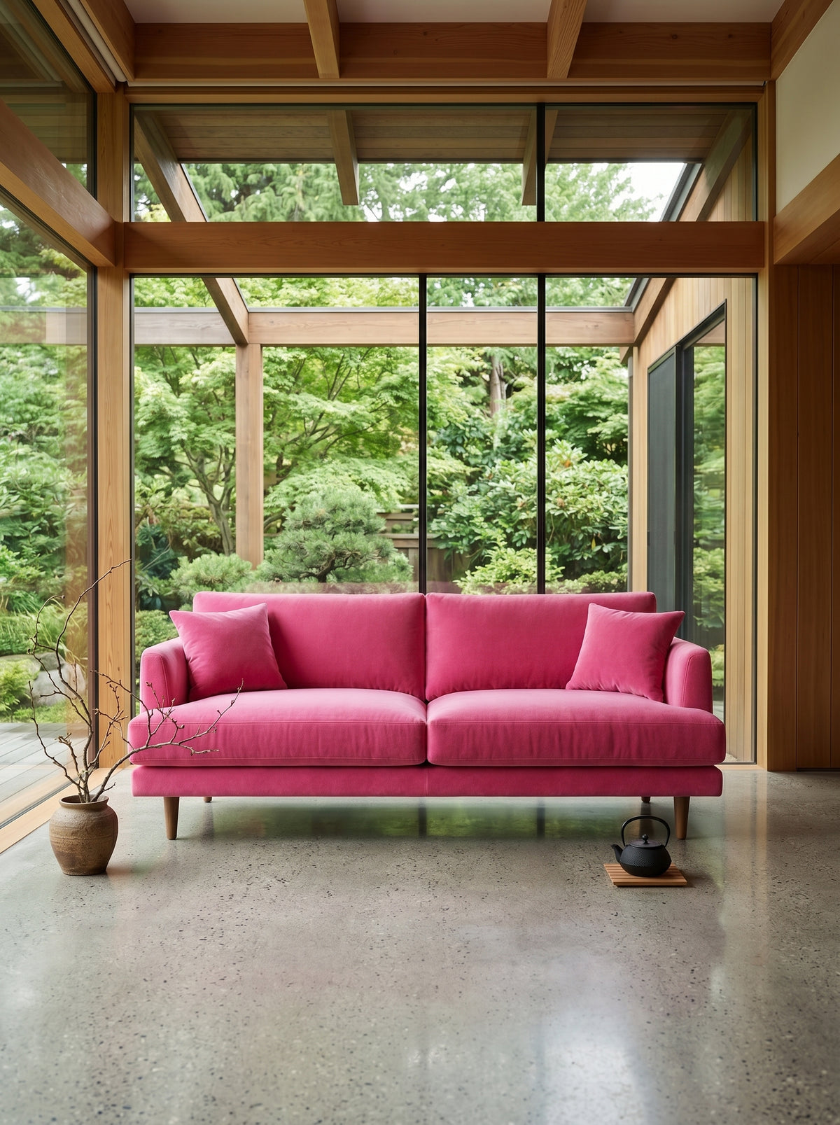 Meadow Sofa Barbie Pink