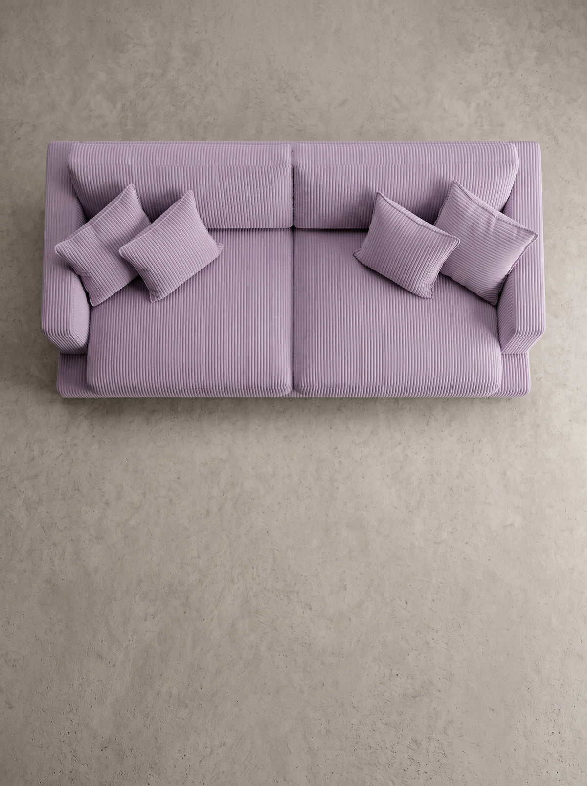 Cloud Sofa Lilac Corduroy