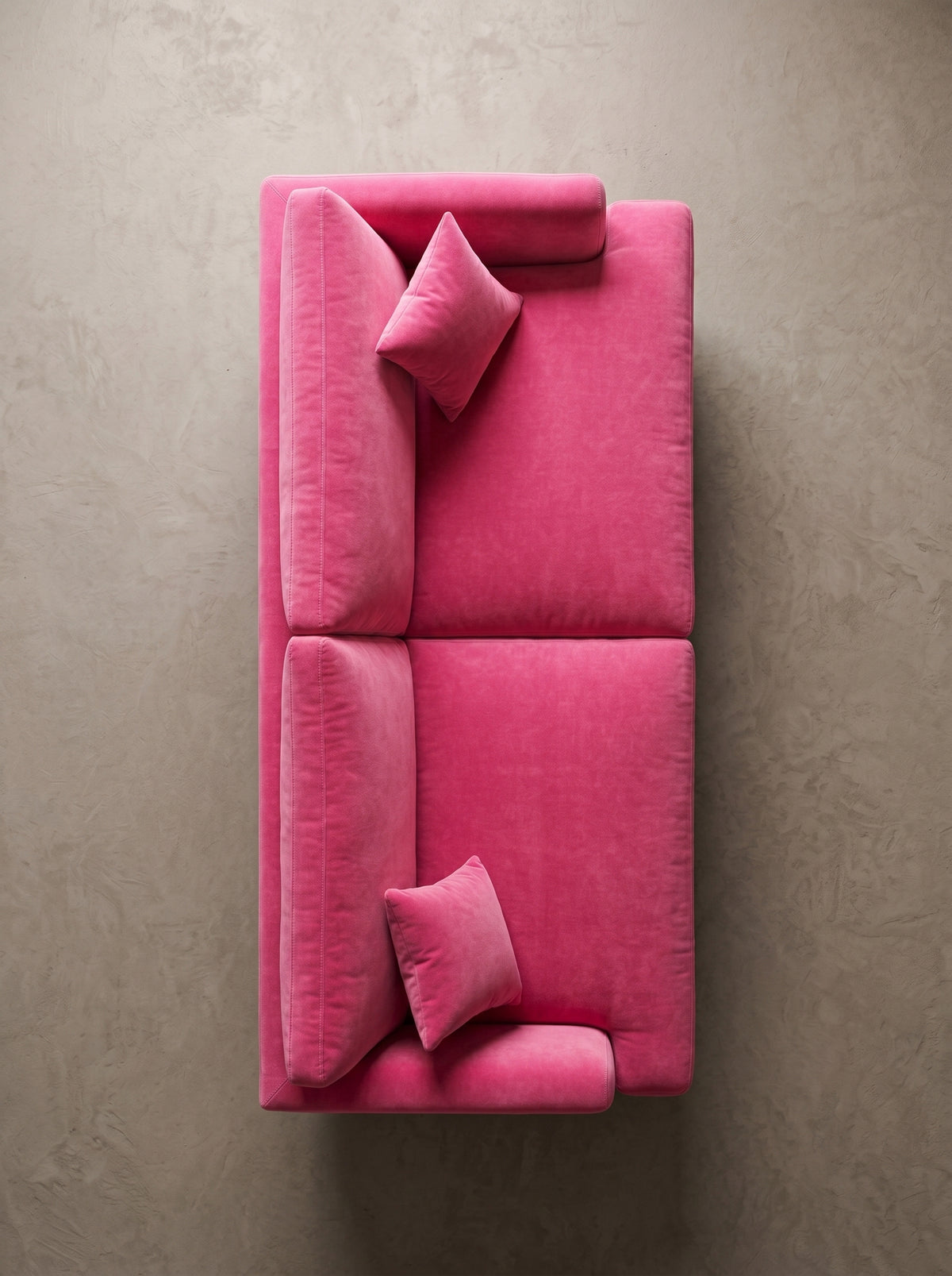 Meadow Sofa Barbie Pink