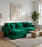 City Chaise Lounge Royal Green
