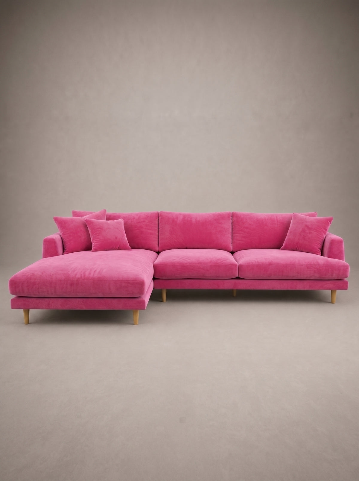 Meadow Chaise Lounge - Barbie Pink