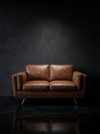 Monroe Leather 2 Seater Sofa