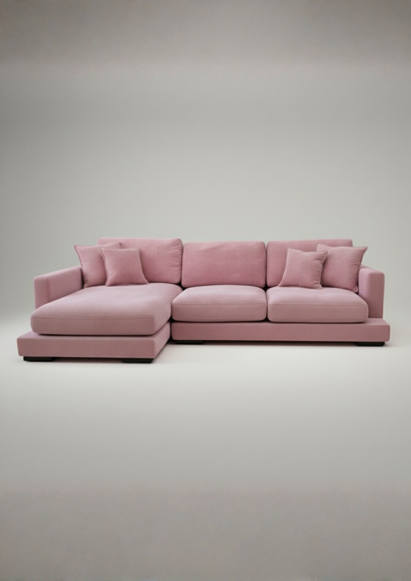 City Pink Chaise Lounge
