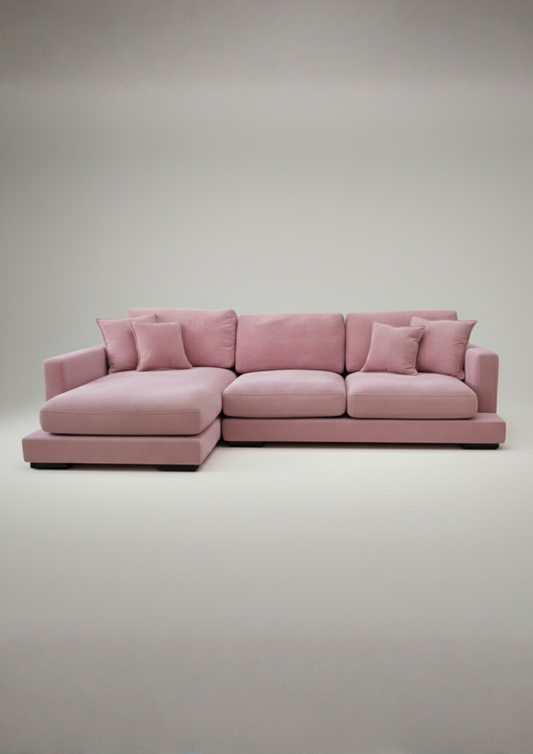 City Pink Chaise Lounge