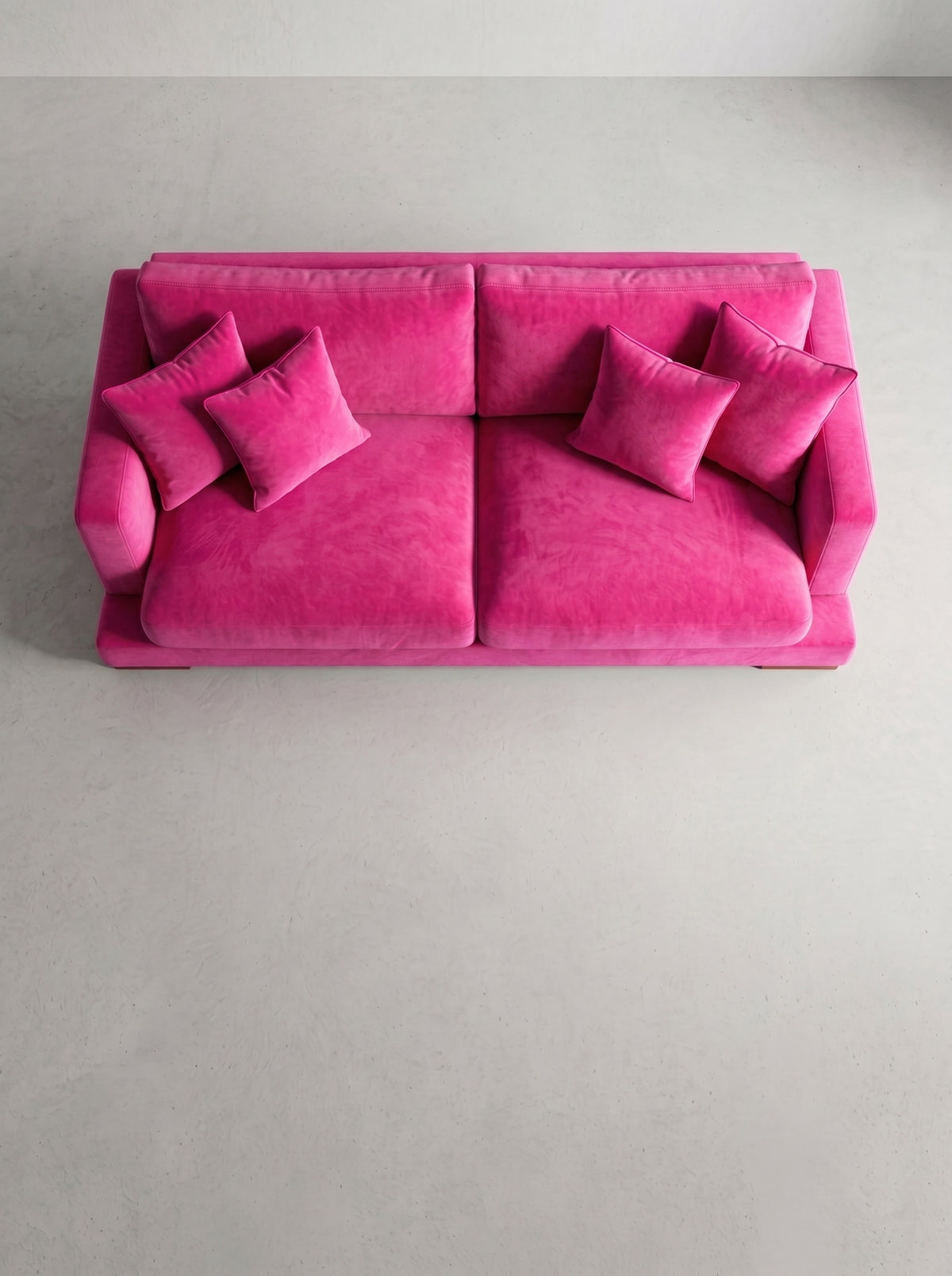 Cloud Sofa Barbie Pink