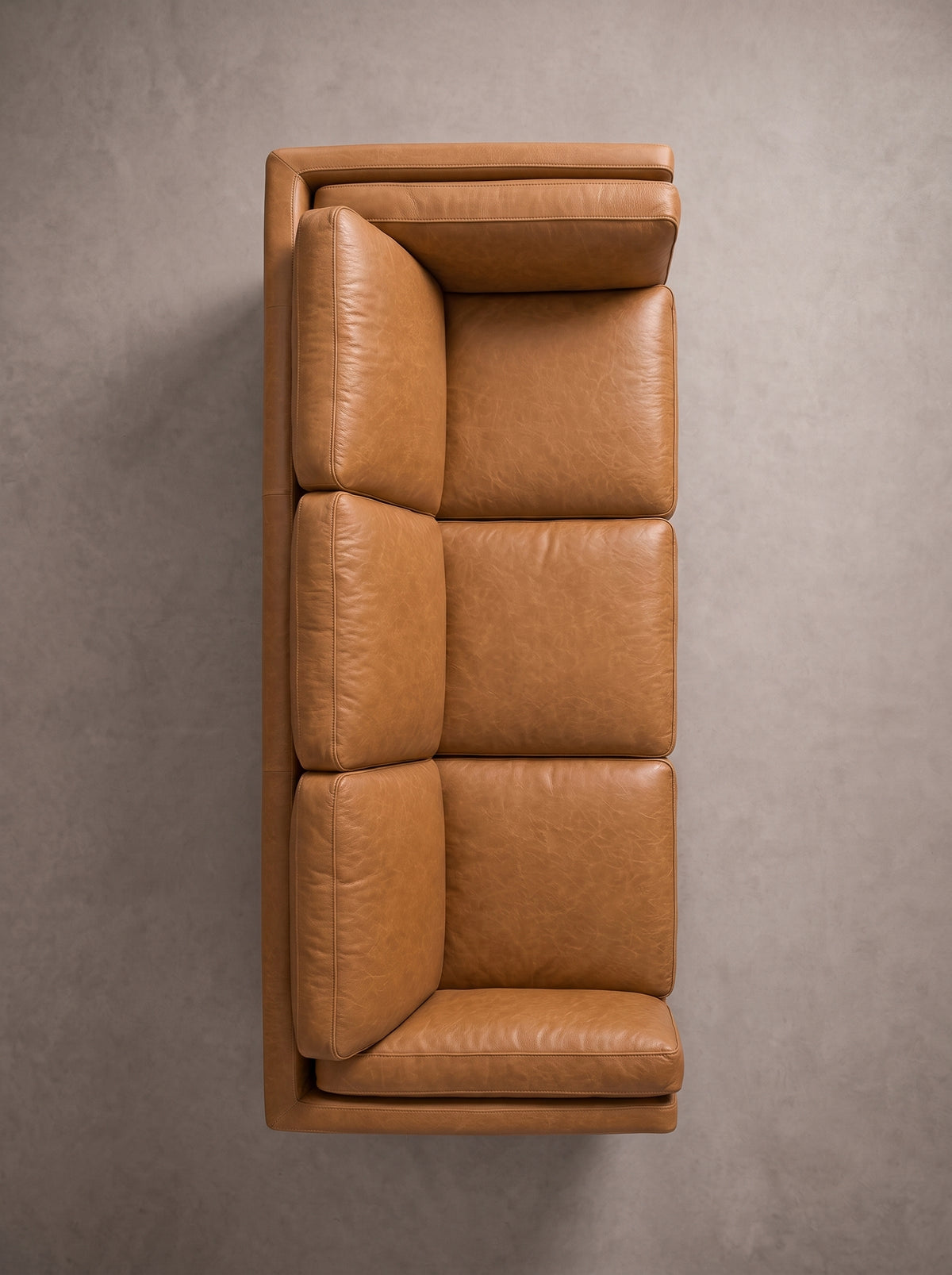 Monroe Sofa - Tan Leather