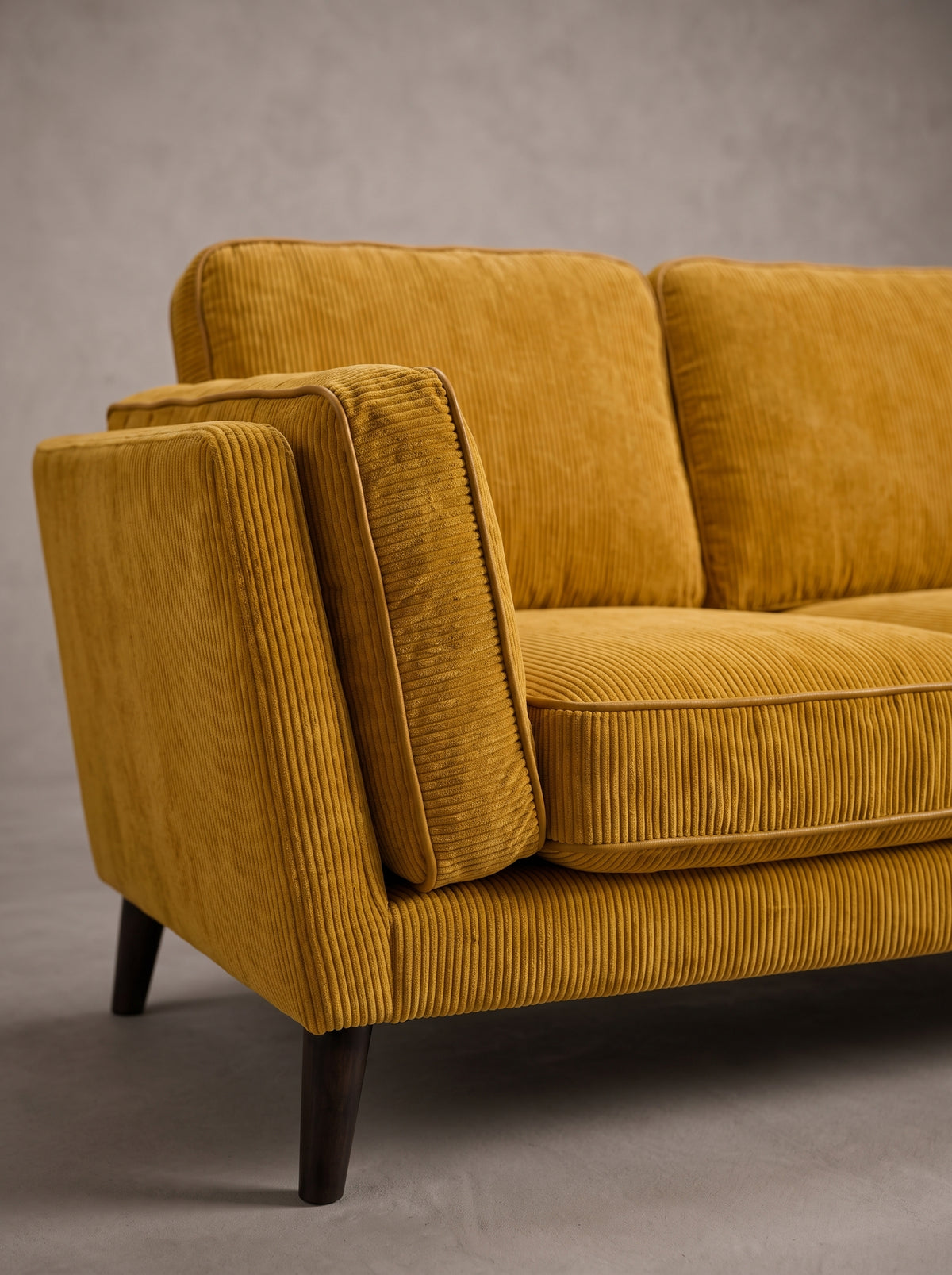 Monroe Sofa - Mustard Corduroy