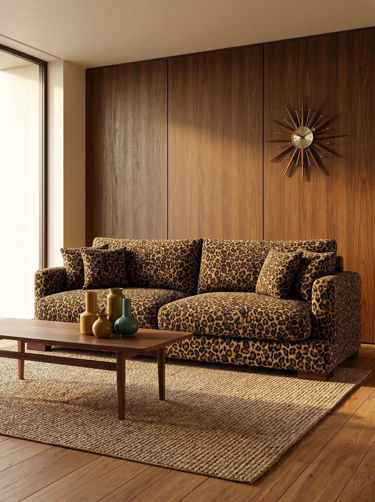 Cloud 3 Seater Leopard Print — Lifestyle