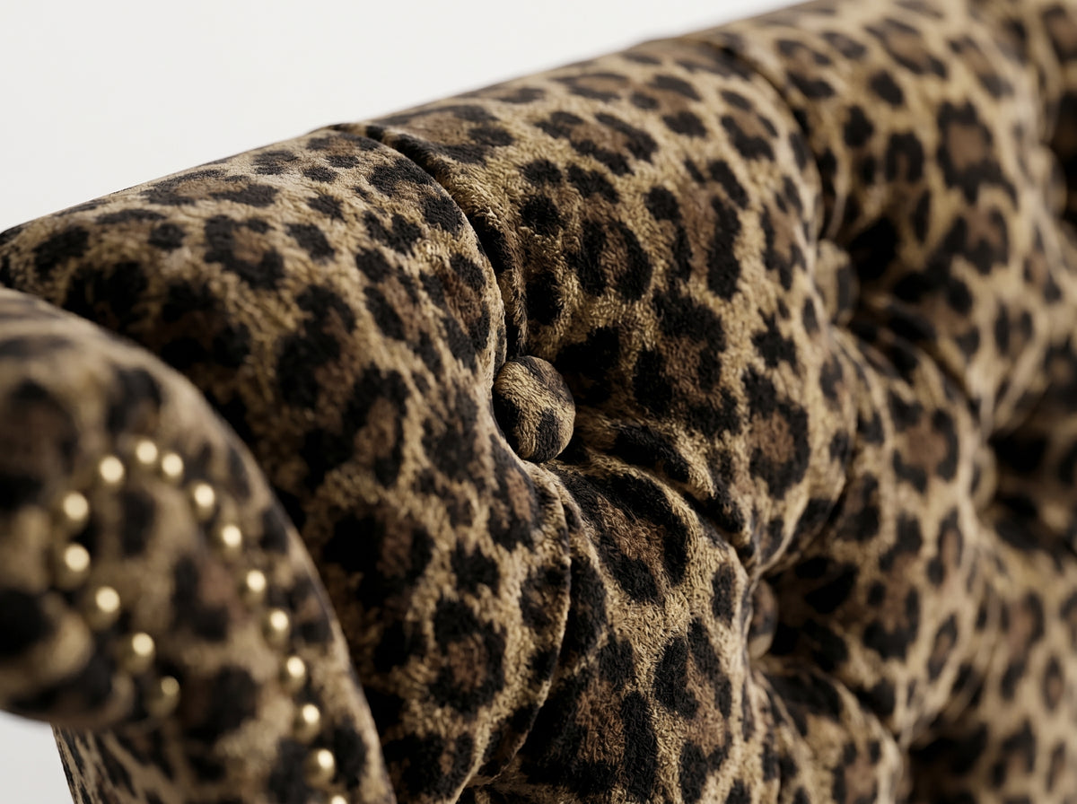 Escala Bedframe - Leopard Print