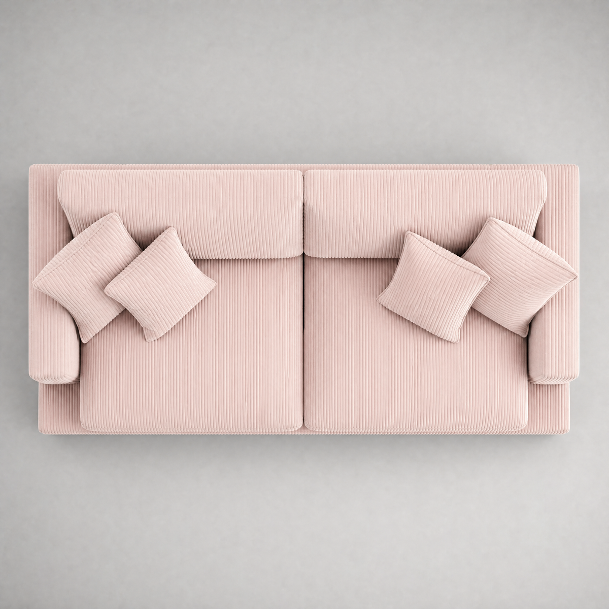 Cloud Sofa Rose Pink Corduroy