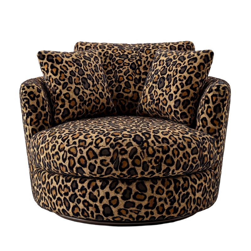 Leopard Print Sofa